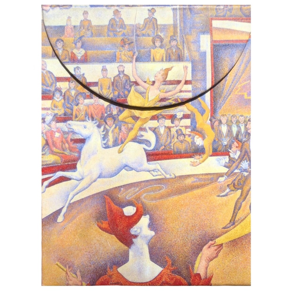 Creative Marketing Group Georges Seurat Le Cirque Painting Mini Pocket Notepad